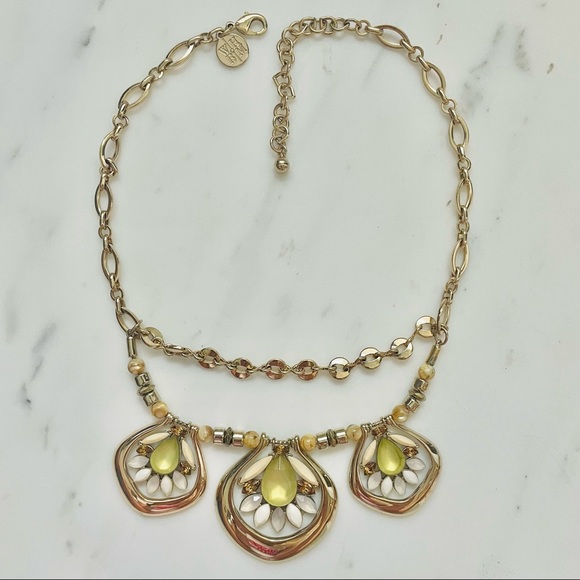 WH | BM bejeweled necklace White House | Black Market - Picture 1 of 4